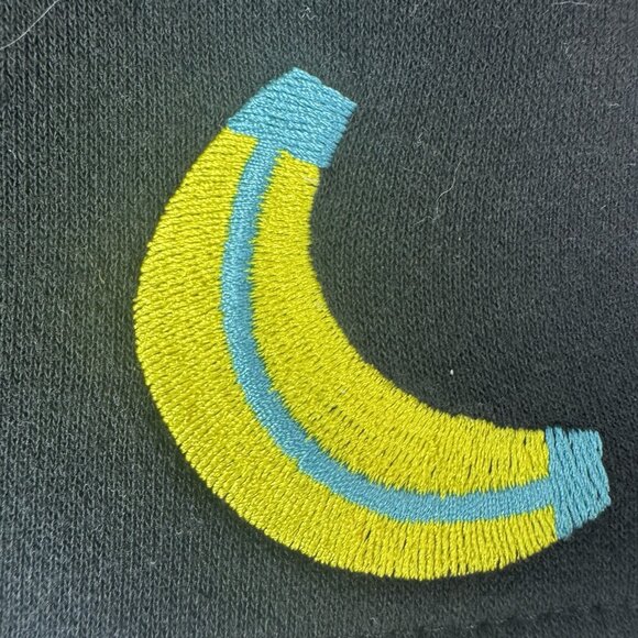NWT NIKE I.A.I.R. Fleece Shorts Limited Exclusive Kids' Size 5 Patches Banana - Picture 5 of 9
